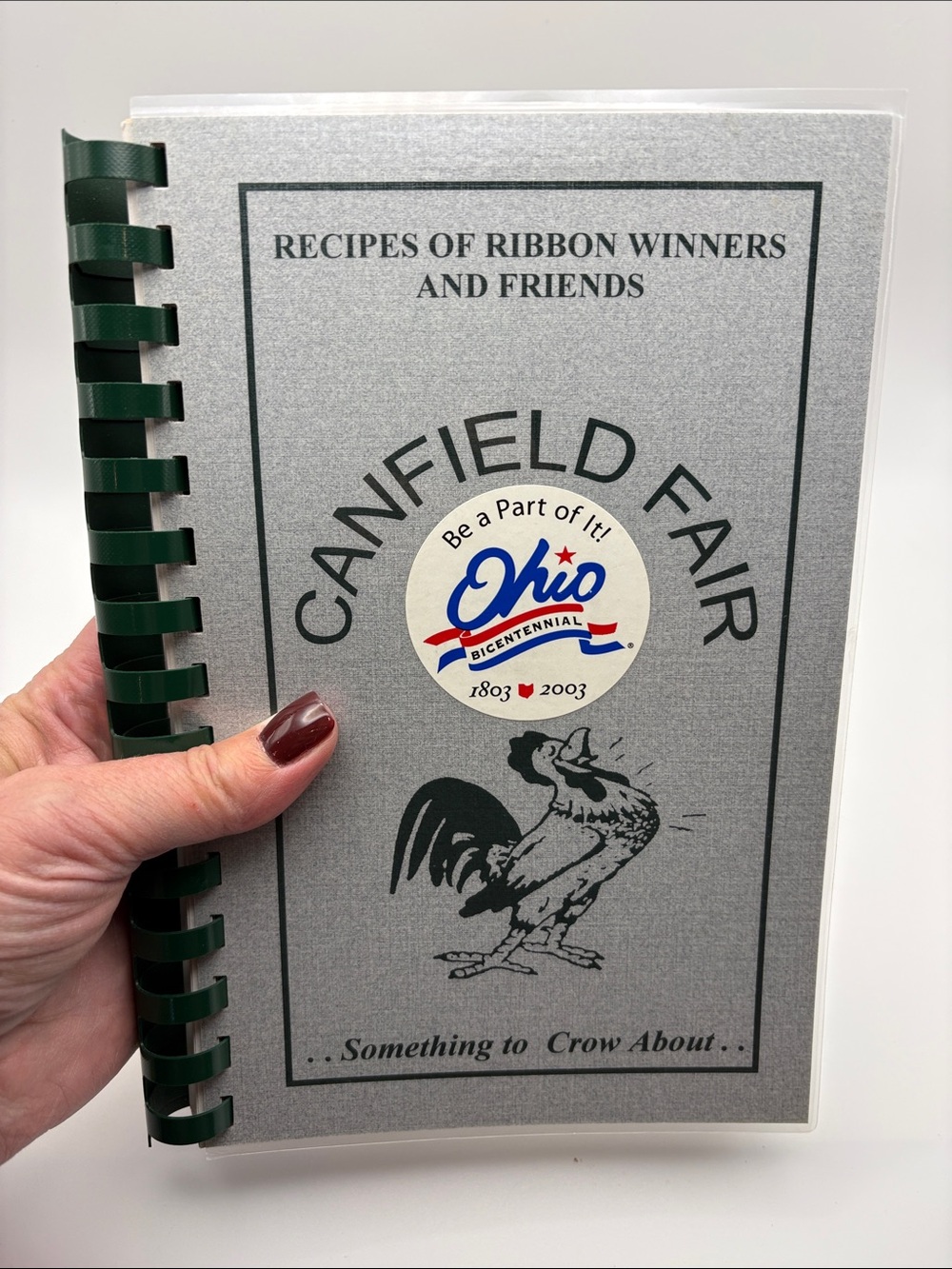 Canfield Fair Recipes of Ribbon Winners & Friends - Ohio Bicentennial Edition